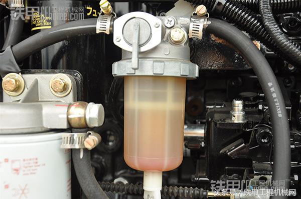 油水分离器中的小红圈隐藏着大秘密！1分钟学会挖掘机（第5期）