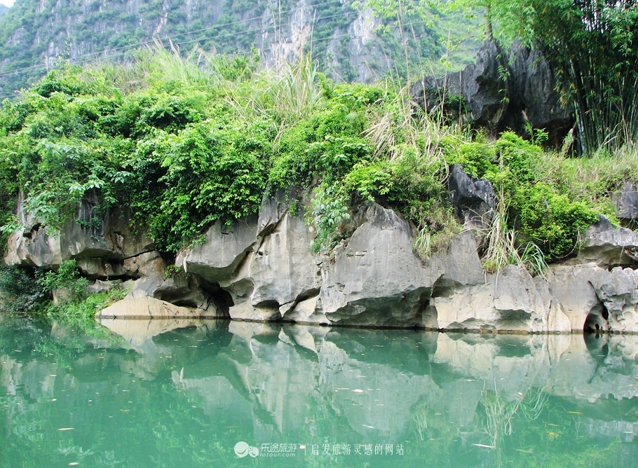 景色秀丽如小桂林，田东深藏着一条媲美漓江的龙须河