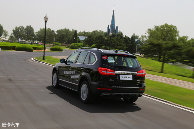 2.0T+8AT 爱卡试长城新哈弗H8