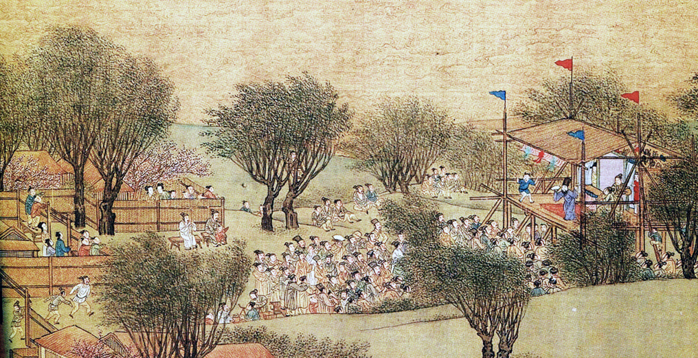 一个古代农民误进娱乐城看到了什么，商业演出同样低俗，重口味