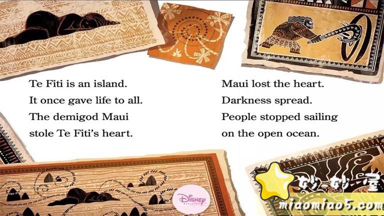 【双语绘本】迪士尼公主系列绘本-美人鱼：莫阿娜寻找道路 Moana Finds the Way 带精美插图图片 No.2