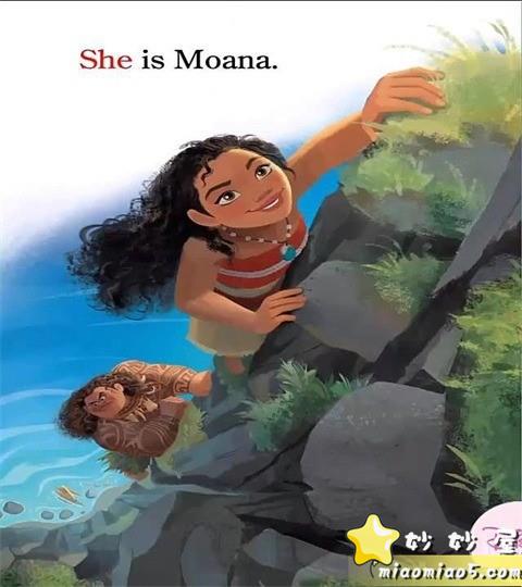 【双语绘本】迪士尼公主系列绘本-美人鱼：莫阿娜寻找道路 Moana Finds the Way 带精美插图图片 No.12