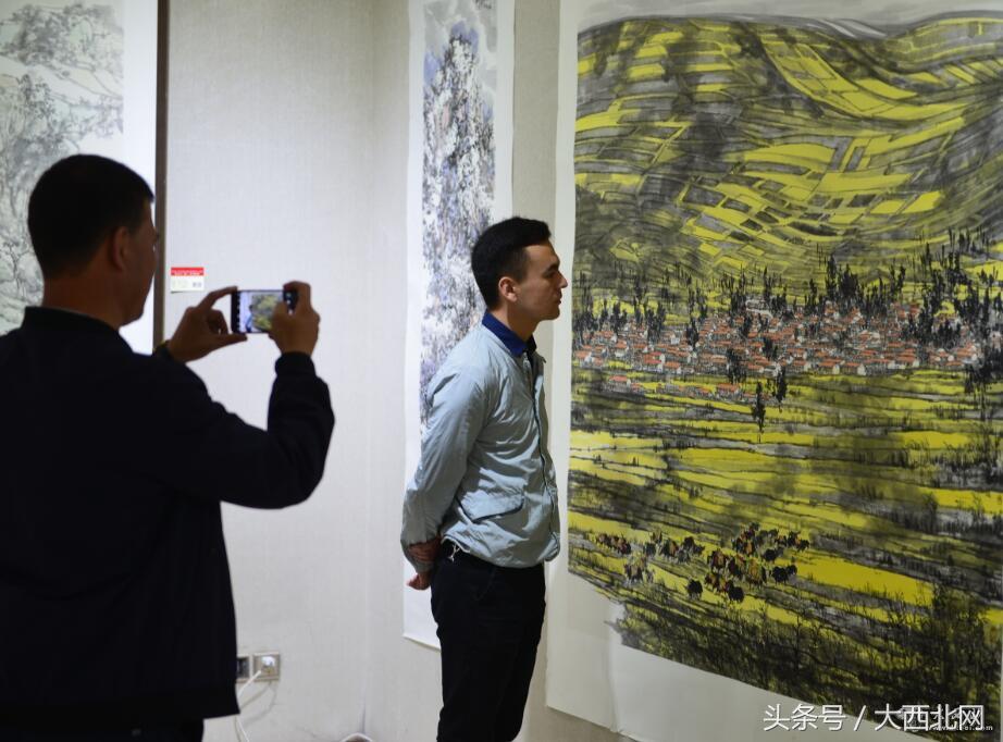 陇上三杰徐新平、白恩平、李卫东中国画展隆重举行举办