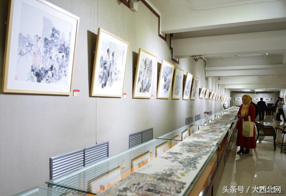 陇上三杰徐新平、白恩平、李卫东中国画展隆重举行举办