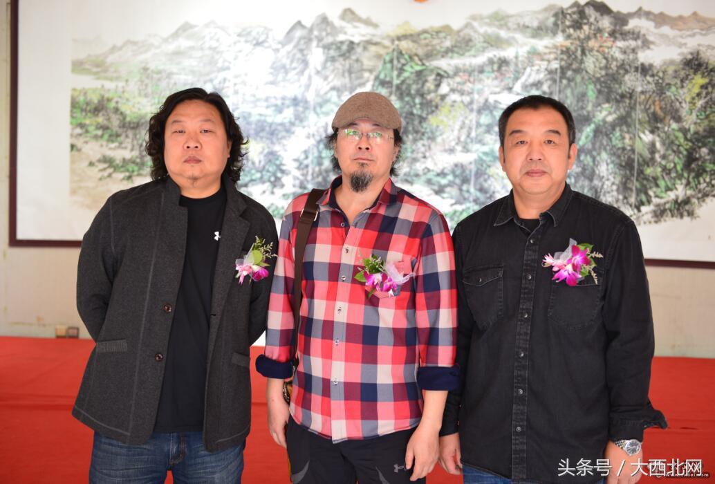陇上三杰徐新平、白恩平、李卫东中国画展隆重举行举办