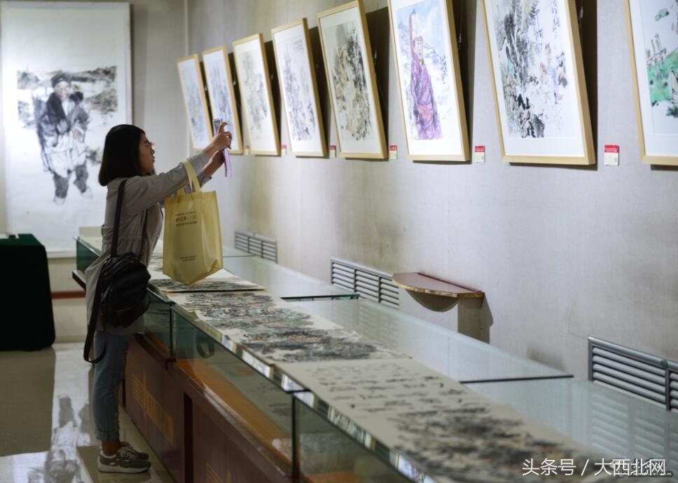陇上三杰徐新平、白恩平、李卫东中国画展隆重举行举办
