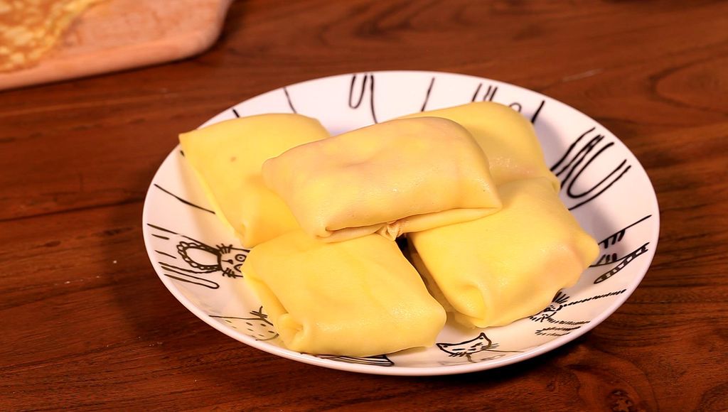 平底锅做出的网红美味甜品—芒果班戟