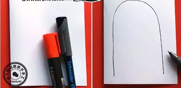 儿童简笔画教程:爱心小熊一步一步画,情人节的表白送给你