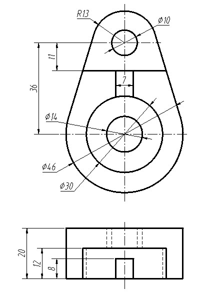 二维caxa真题(三)