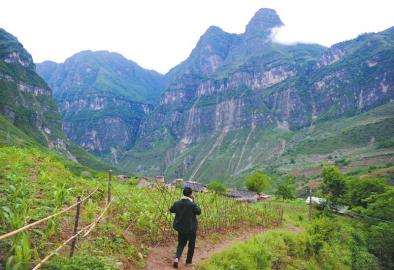 为“悬崖村”脱贫支招:保留“天梯” 连片开发山地旅游