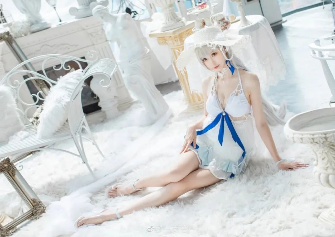 cosplay -《永远的七日之都》源千雪(–南宫)，太阳帽吊带连衣裙夏日限定美好_图片 No.7