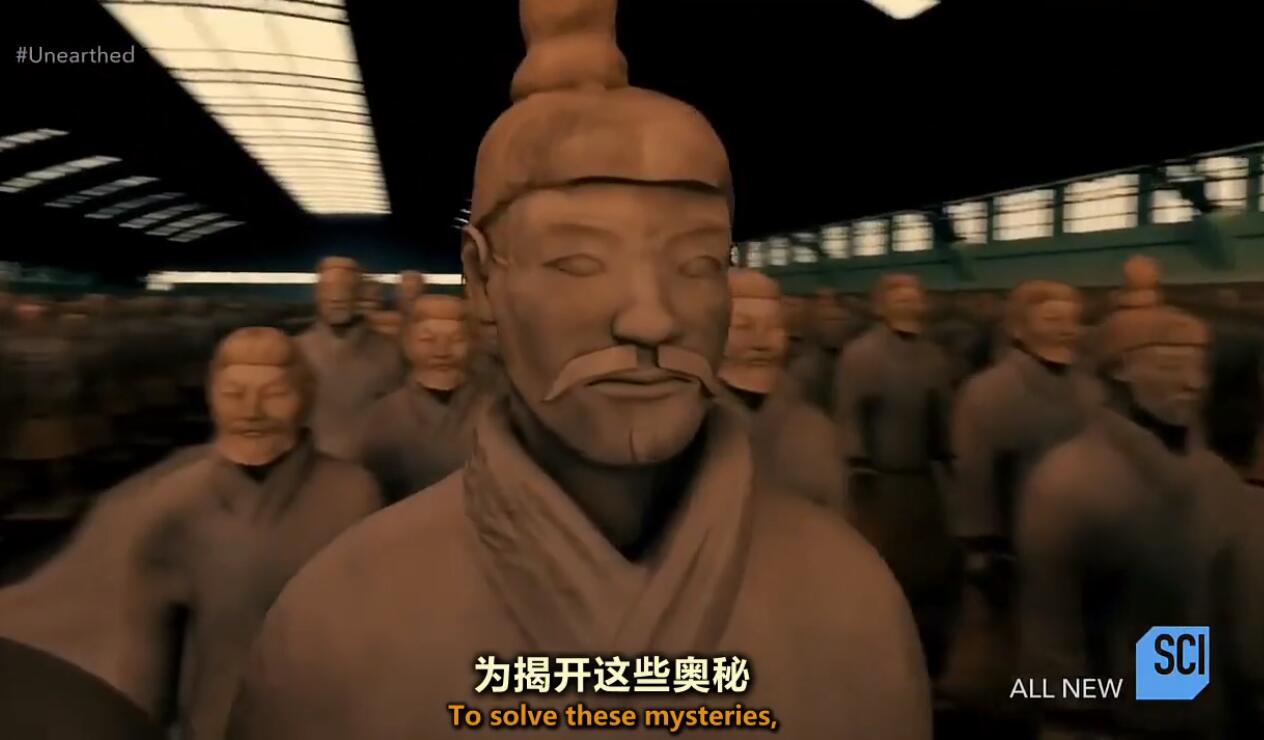 【英语中英字幕】探索频道 – 揭秘：秦陵兵马俑 Unearthed: Treasures of the Terracotta Army (2017) 全1集 高清720P图片