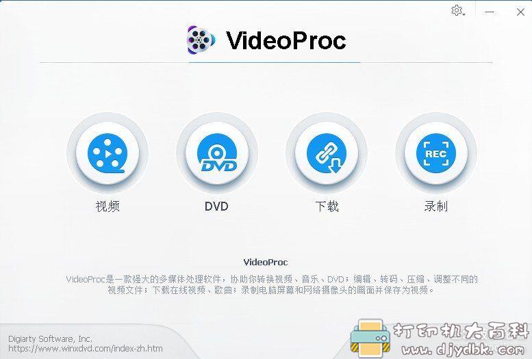 [Windows]4K视频处理转换工具 VideoProc v3.9中文绿色便携版 配图