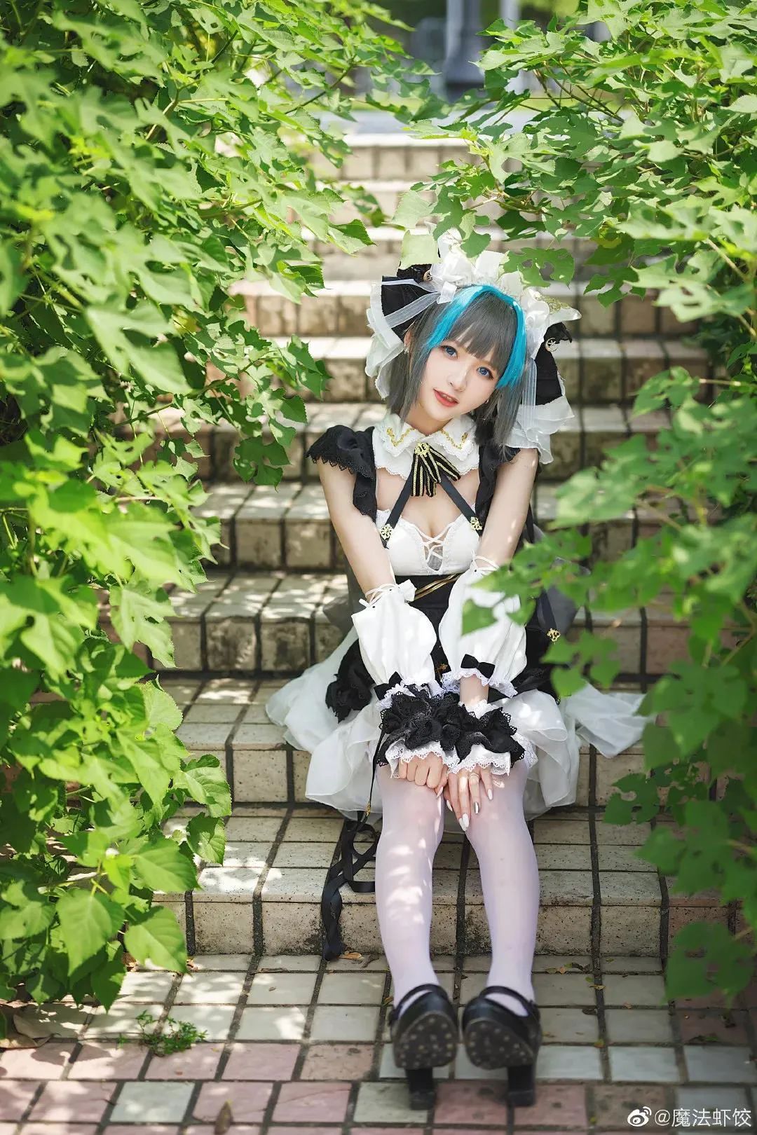 cosplay -《碧蓝航线》​柴郡（@魔法虾饺），女仆装小姐姐超级漂亮啊_图片 No.1