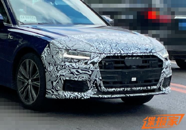新款奥迪A6L谍照曝光，造型设计优雅大气，你期待它上市吗？