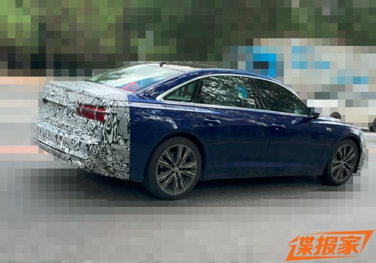 新款奥迪A6L谍照曝光，造型设计优雅大气，你期待它上市吗？