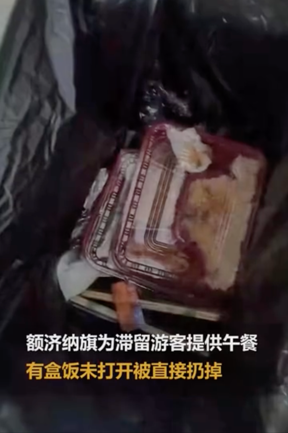 嫌不好吃？滞留内蒙古游客扔掉免费午餐，让一线工作人员心寒啊
