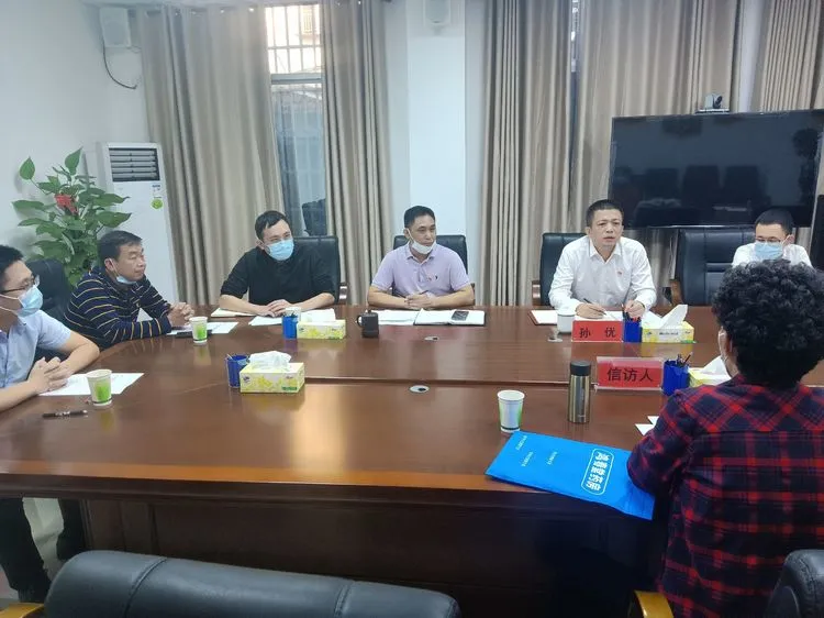 东方市委常委,纪委书记,监委代理主任孙优约访接访群