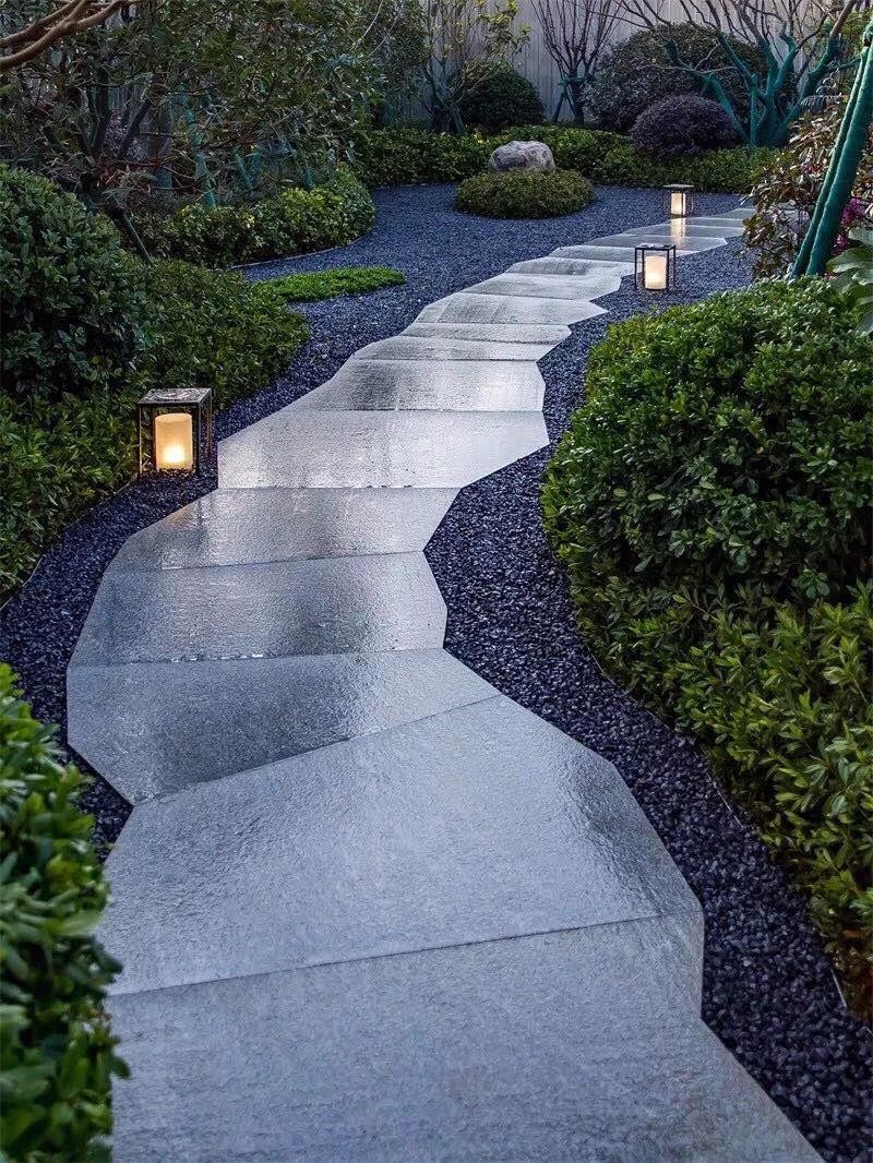 碎砾石-最朴素的材料,最出彩的效果