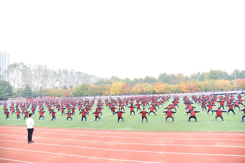 昌邑市文山中学体育节：沙场点兵气势壮(图8)