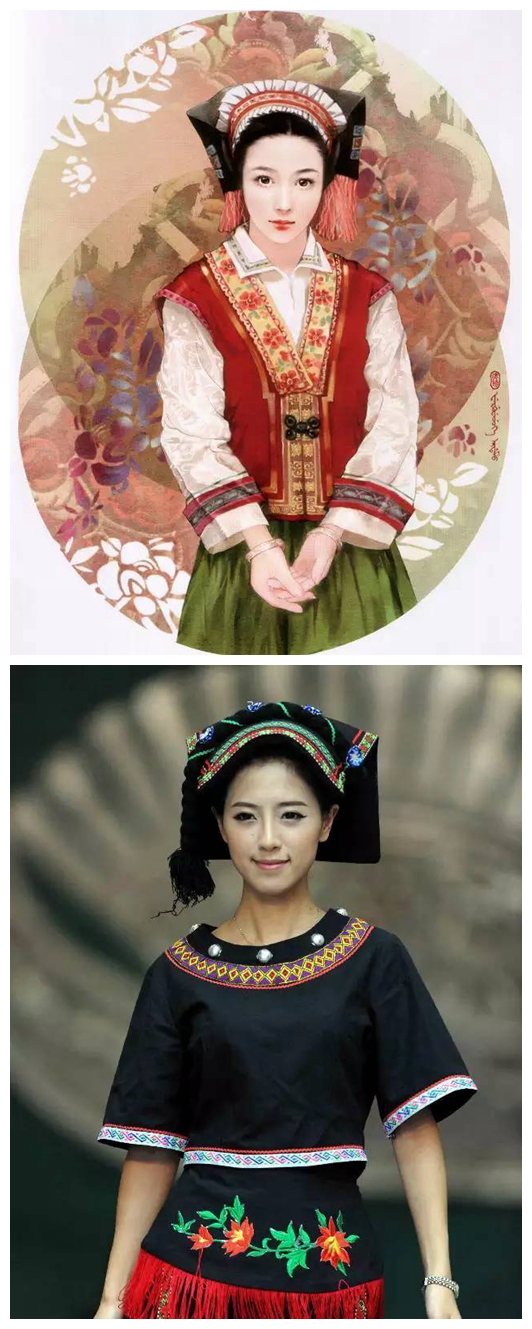 中国56个民族服饰图片及介绍