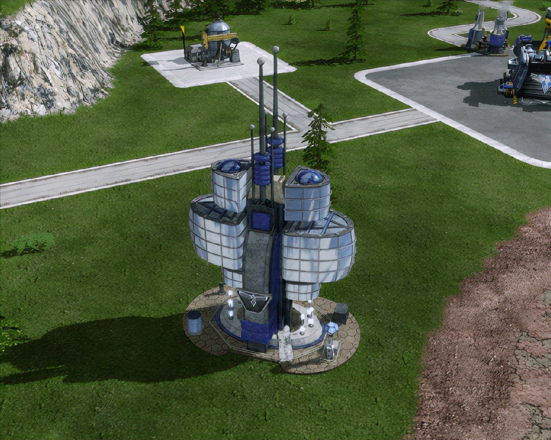 在聊完苏军的建筑以后,接下来让我们把目光转移到红警2里的盟军身上.