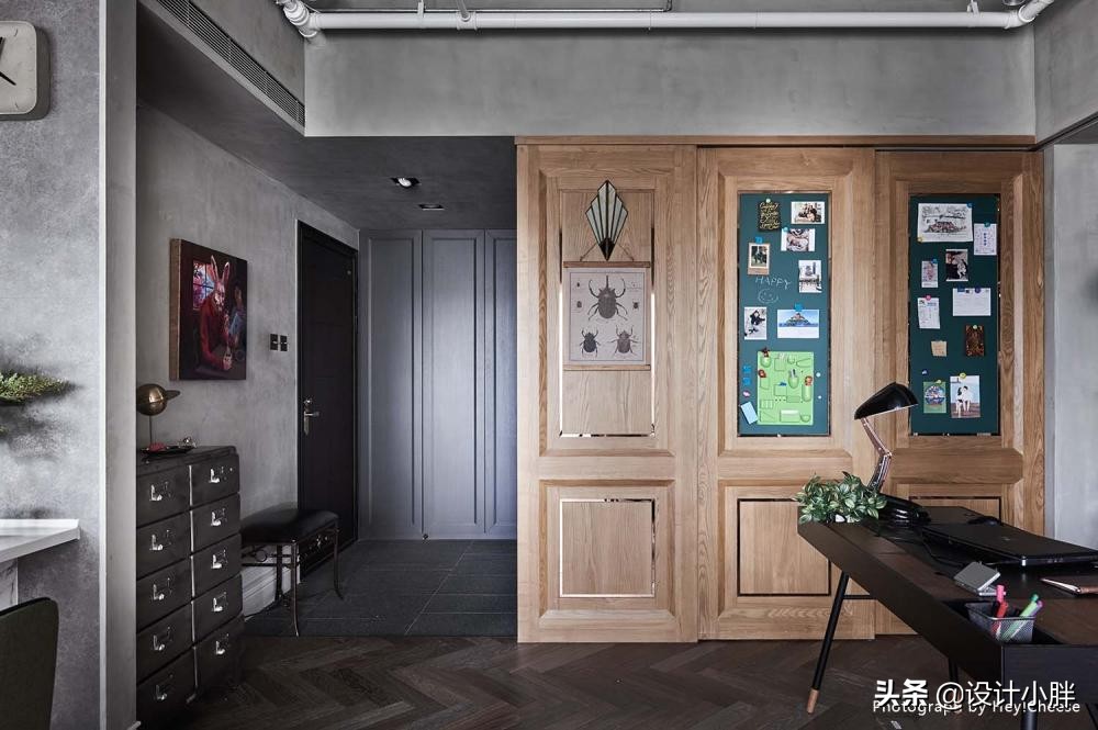 【親子宅設計精選】台北108㎡親子宅，夫妻以復古揉合古典與工業，獨具風格的美好家