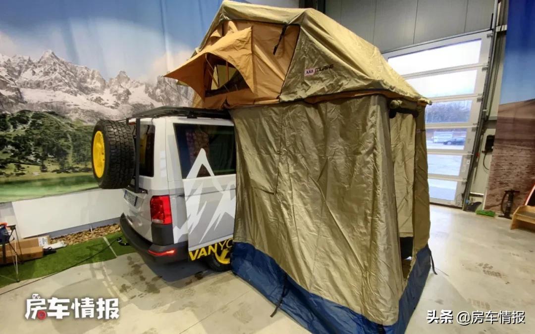 全新大众T6房车，2.0T+全时四驱，车高不到2米城里也能开
