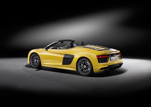 「奥迪」全新“奥迪R8 Spider”售价为155万的敞篷跑车喜欢吗？
