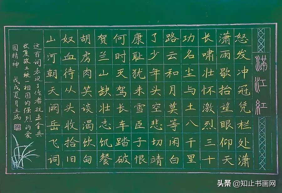 (珍藏版!)粉笔字书写教程及实用技巧