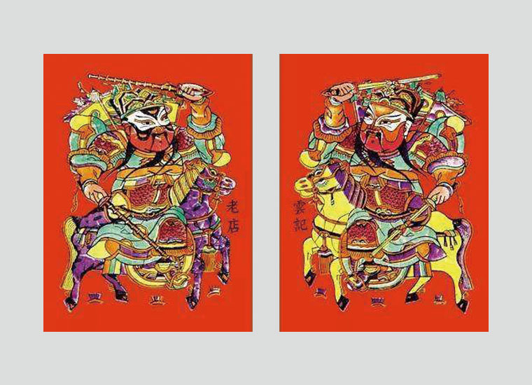 即将消失的民间信仰守卫门户的神灵——门神