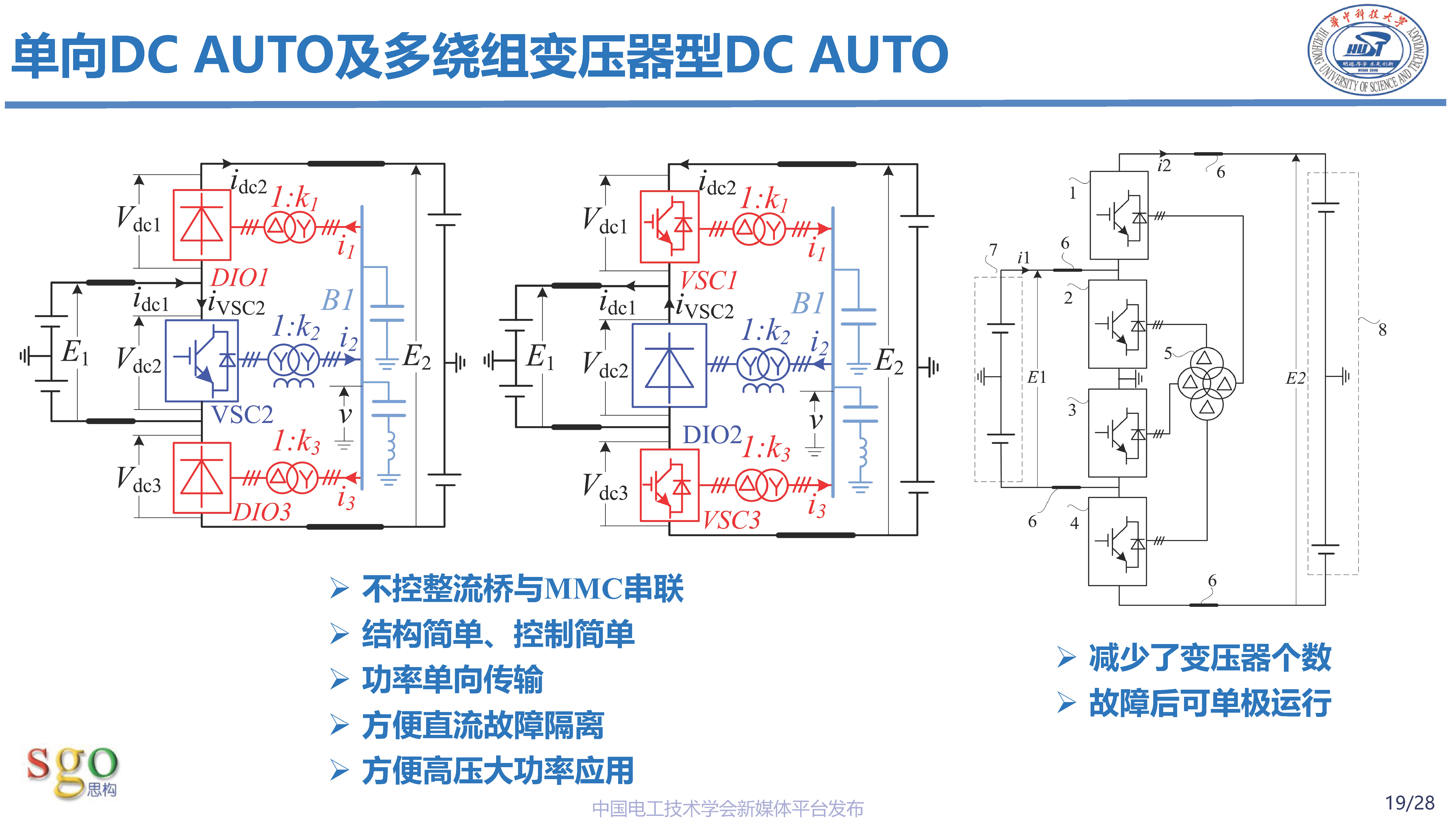 华中科技大学林卫星研究员：高压直流-直流自耦变压器技术理论