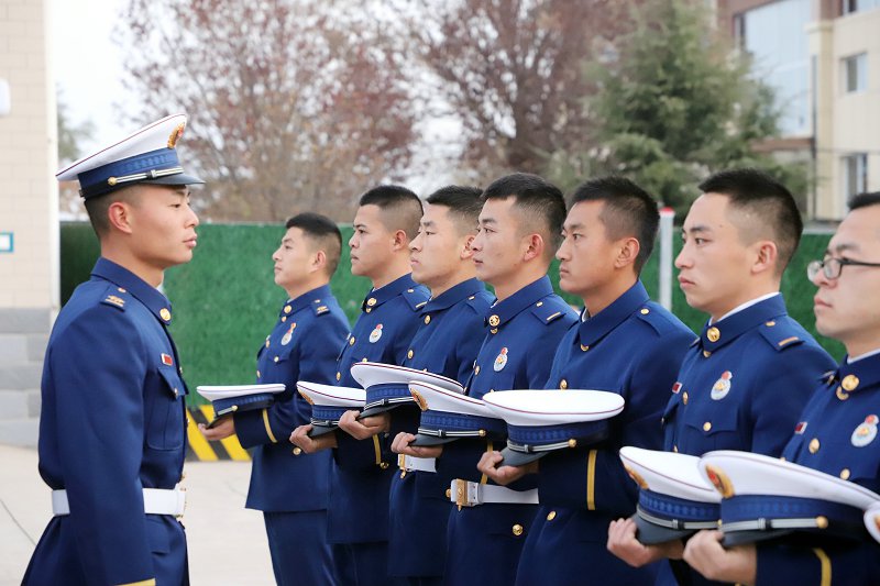 促养成 树新风丨西峰大队队列训练