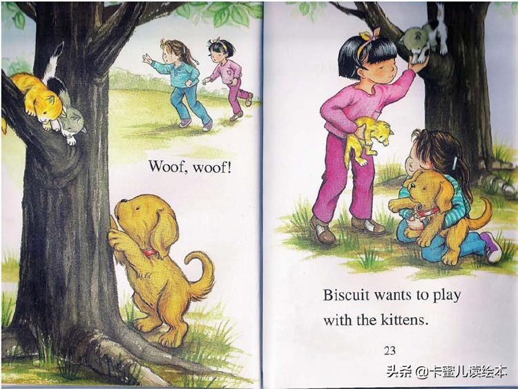 英文有声绘本《Biscuit wants to play》小饼干想要玩耍