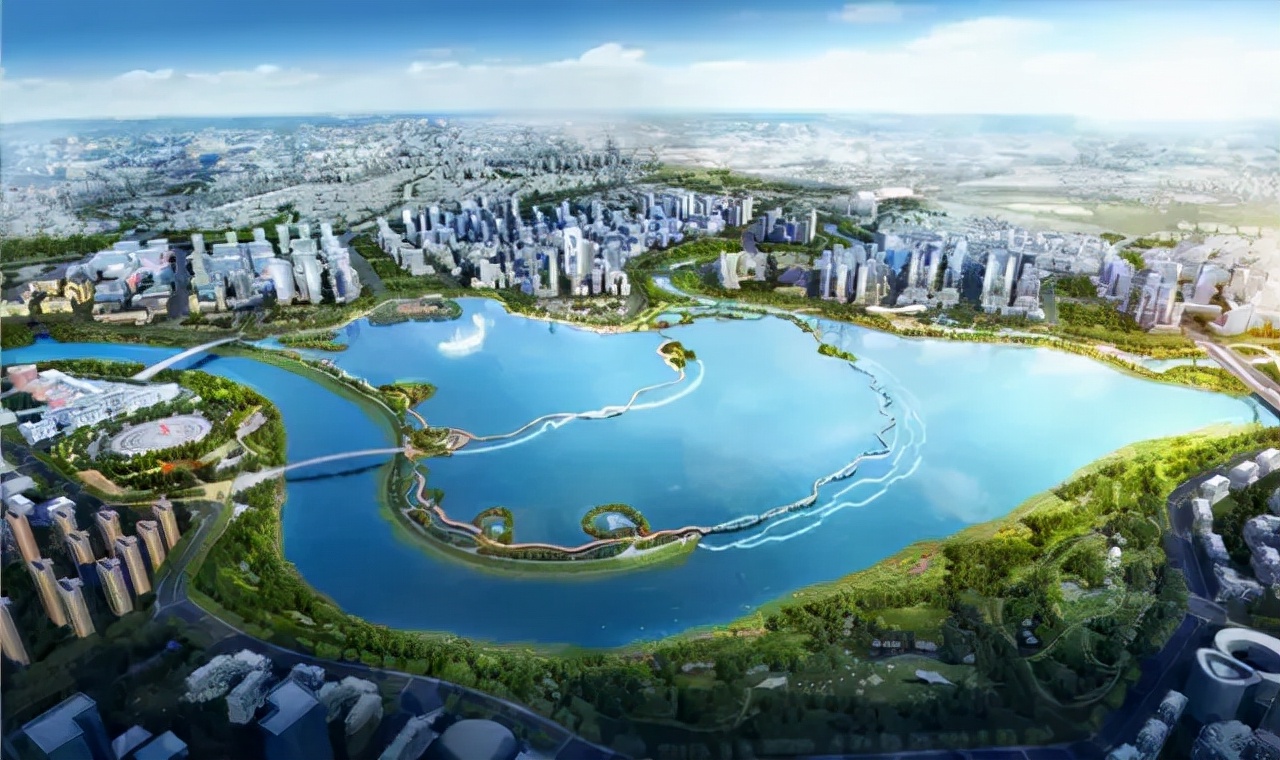 成为高新区的生态核心景观,未来可依托三星湖良好的生态环境,发展生态