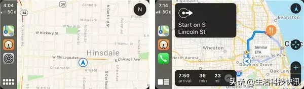 苹果iOS 13 CarPlay详解：全新UI设计 独立App视图