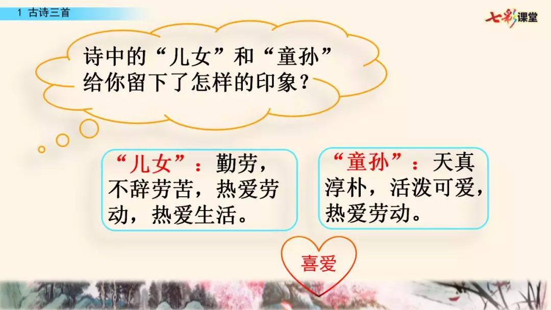 部编版五年级下册语文第1课《古诗词三首》知识点+图文讲解