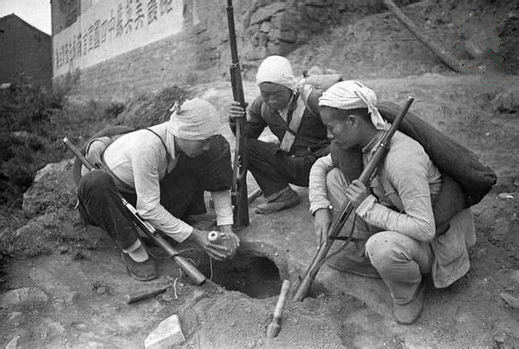 (哈里森·福尔曼)拍摄的敌后抗日根据地民兵们【2】-zhuofu6058439