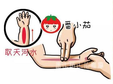 扁桃体发炎，嗓子痛，原来是肺热，这几个推拿手法试一试！