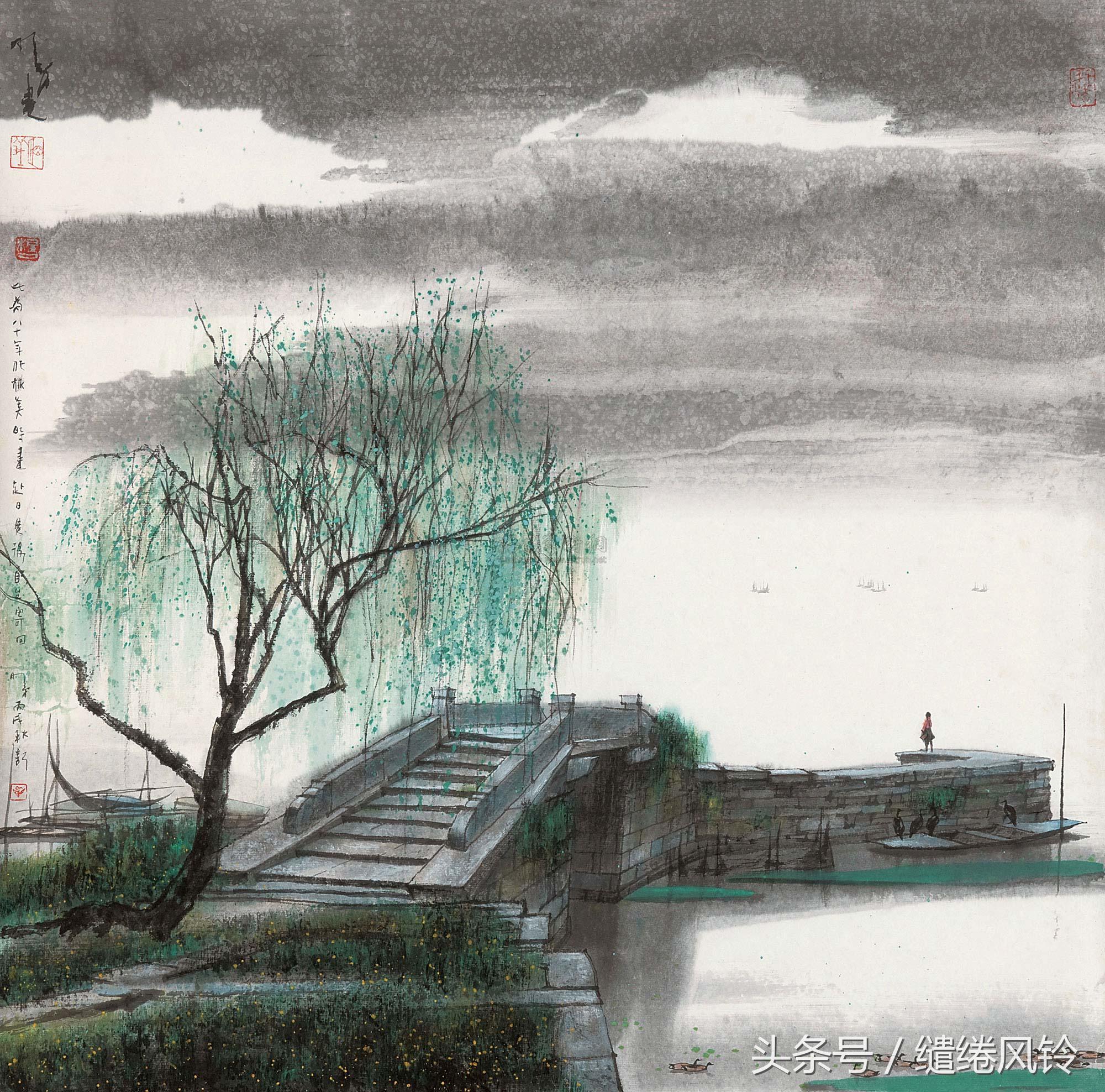 芒鞋破钵无人识,踏过樱花第几桥——古今咏桥诗,倚阑娇不语!