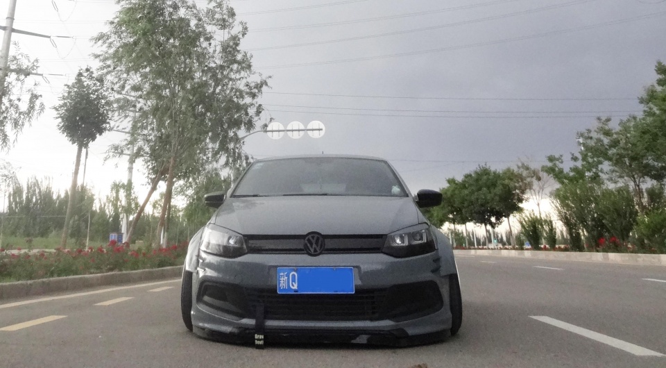 “买菜车”也可以有小钢炮的范，新疆车友大众Polo改装案例！