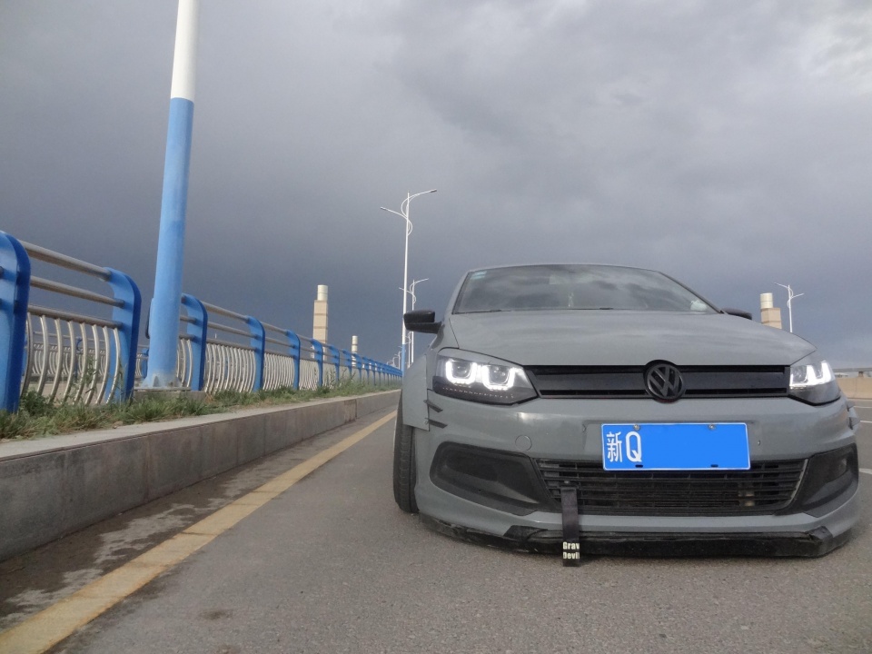 “买菜车”也可以有小钢炮的范，新疆车友大众Polo改装案例！