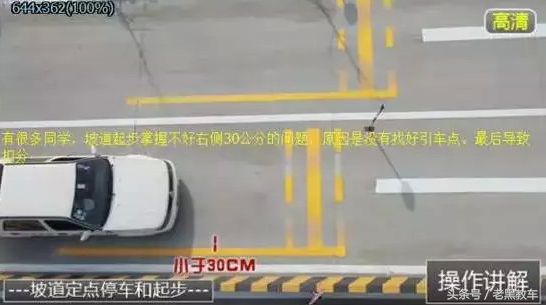 图科目二考试一次通过技巧，图解重要点位很详细