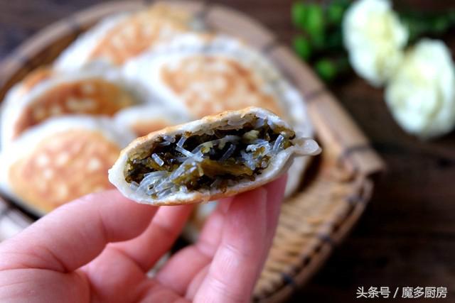 薄皮大馅，外焦里嫩，放多久都不会硬的烫面馅饼做法来了！