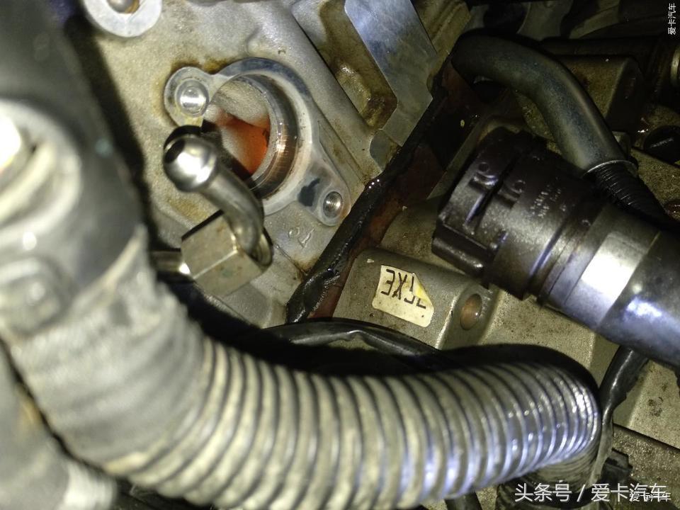 有意外收获 奥迪A4L换真空泵密封垫