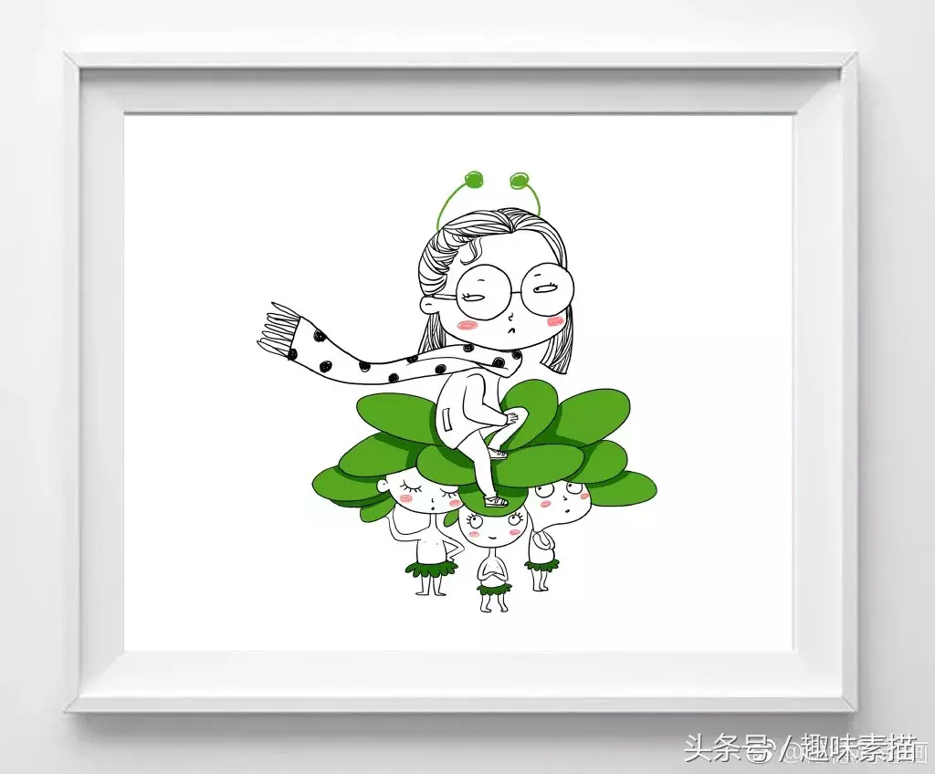 超有趣又简单的简笔画~赶紧戳进来！