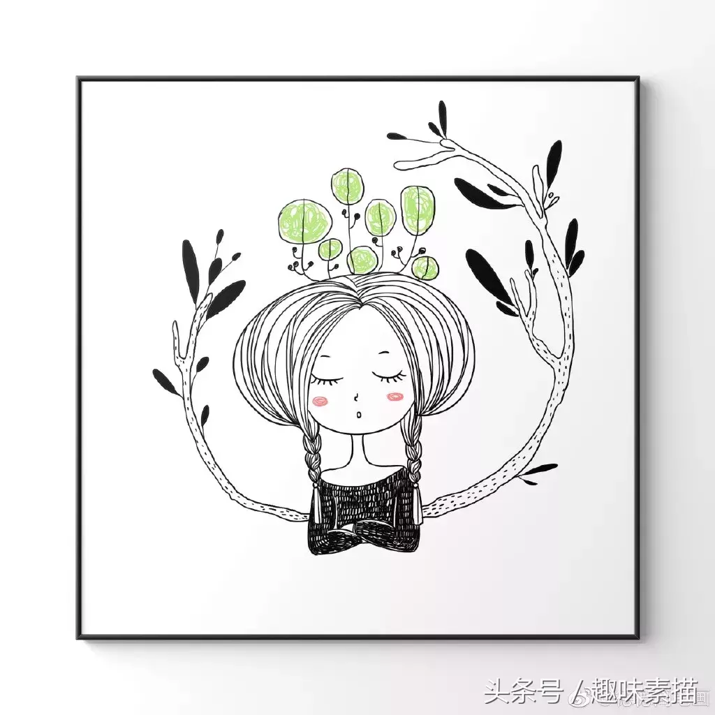 超有趣又简单的简笔画~赶紧戳进来！