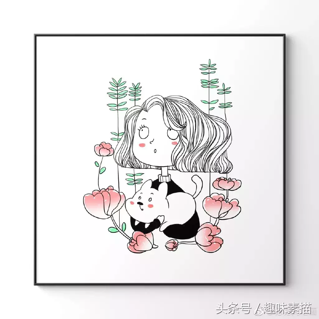 超有趣又简单的简笔画~赶紧戳进来！