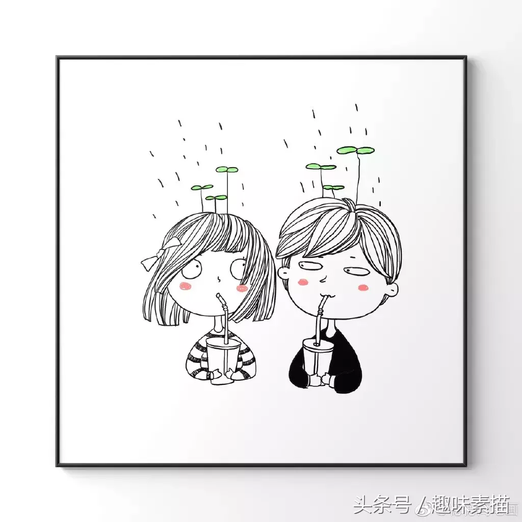 超有趣又简单的简笔画~赶紧戳进来！