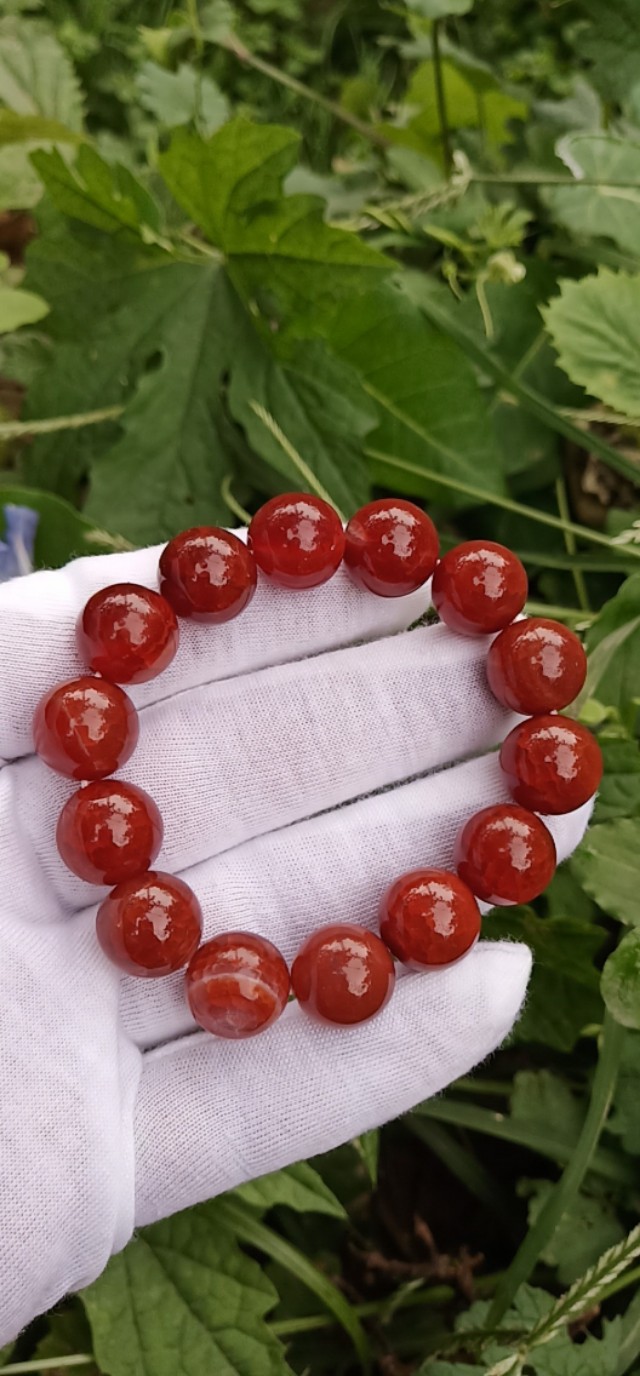 冰花玛瑙的手串